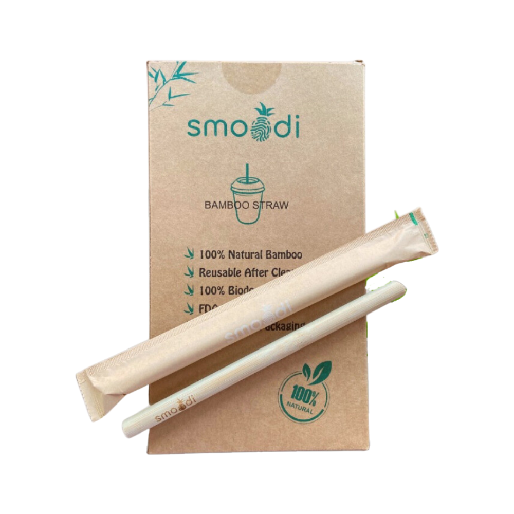 smoodi Bamboo straw Pack of 60